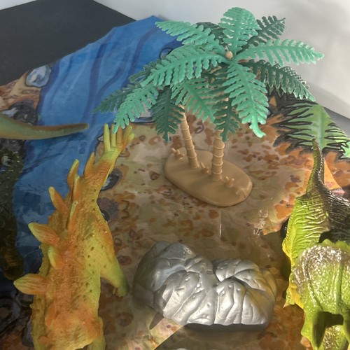 Vintage Spielzeug Dinosaurier 1999-2000’s Jurassic T-Rex Triceratops Brachiosaurus Set - Bild 13 von 19