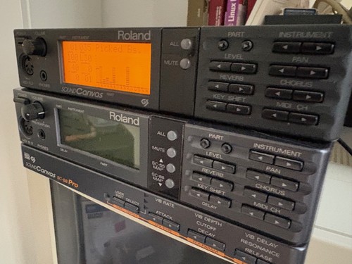 Roland SC55 Sound Canvas SC-55 General MIDI und GS Vintage Expander Retrogaming - Bild 9 von 9