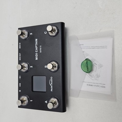 Paint Audio MIDI Captain MINI 6 Foot Controller Multi-Effects