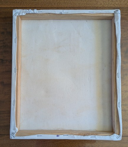 Original kubanische Acryl Leinwand Gemälde auf Rahmen gespannt, signiert Yanoly 2013 - Bild 5 von 5