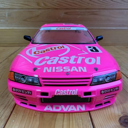 Tamiya Radio-Controlled Body Skyline Gtr R32 Unrisked Pink Color - Picture 2 of 11