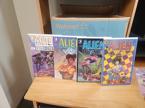 ALIEN ENCOUNTERS 1 - 14 complete ECLIPSE COMICS 1985 LOT DAVE STEVENS - Picture 2 of 4
