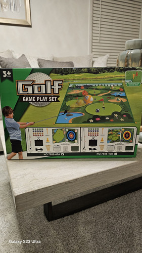 Golf Chipping Game Set,Indoor Outdoor Putting Green Mat,Target Practice,Training - Imagen 8 de 11