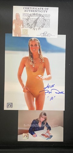 Bo Derek 10 1979 Signed 8x10 Photo Authentic Signings COA - Picture 2 of 2