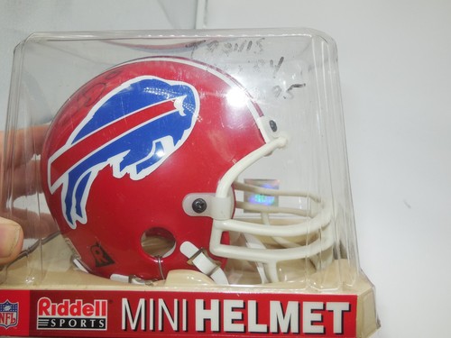 DC3 Travis Henry Autograph Auto Mini Helmet Pro Bowl Topps Reserve Signed - Picture 5 of 6
