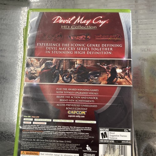 Devil May Cry HD + 4 - Xbox 360 Complete W/Manual Bundle - Picture 8 of 8