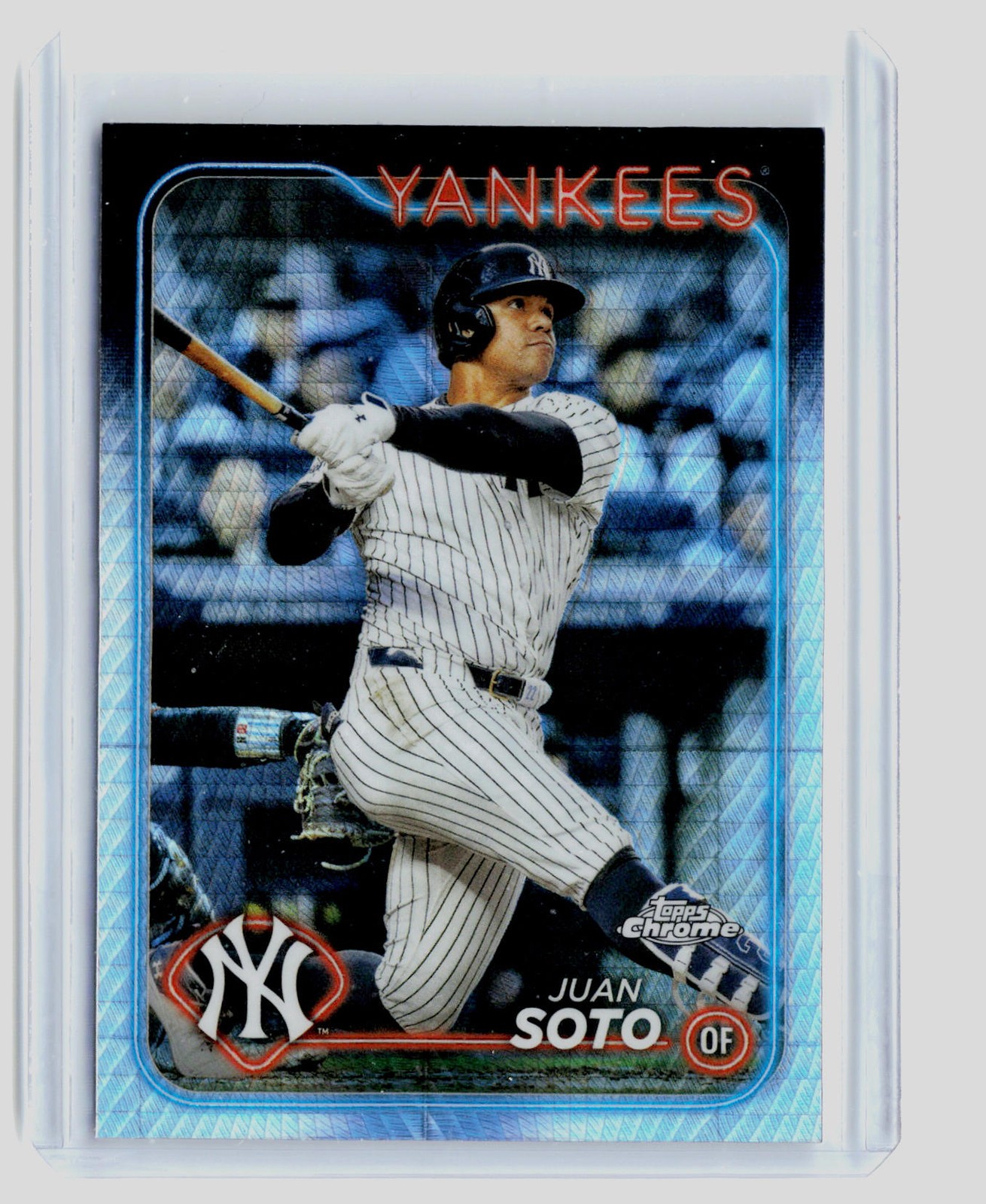 2024 Topps Chrome #150 Juan Soto Prism Refractor