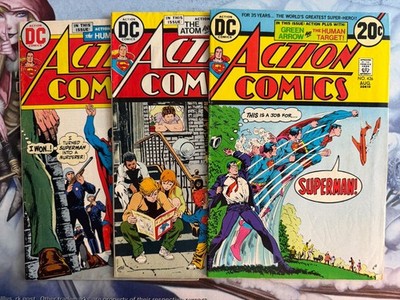 Action Comics #423, #425, #426 - DC Comics - 1973 - Readers Copies
