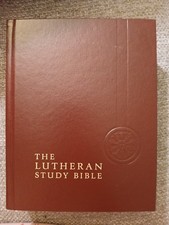 The Lutheran Study Bible HC Concordia Christian Religion Theology Maps