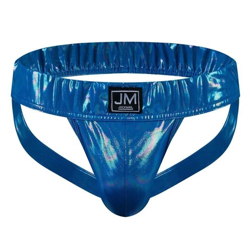 Perizoma slip mutande uomo jock strap morbido ecopelle intimo jockstrap - Foto 9 di 14