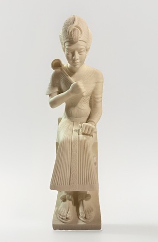 Vintage Ägyptischer Pharao Statue Skulptur König Ramses II aus Italien signiert Gianelli - Bild 1 von 6