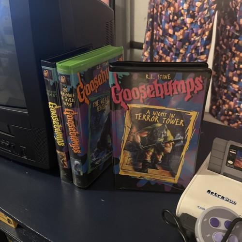 Goosebumps Lot Of 3 VHS, Tested, Flawless Play. Gems, R. L. Stine, Fever Swamp!! - Picture 5 of 15
