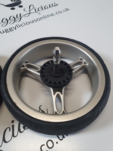 Baby Jogger City Mini back Rear Pair Of 2 wheels - single and double - Picture 8 of 15