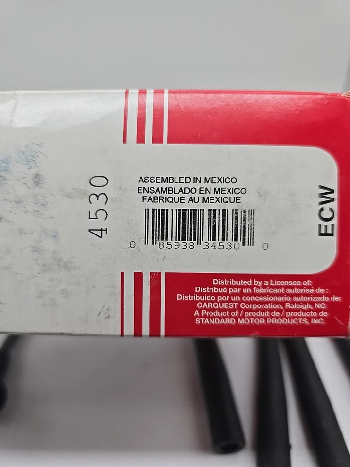 Juego de cables de bujía Carquest 4530 para camioneta Toyota 4Runner Corona Celica 84-92  Foto 4 de 4