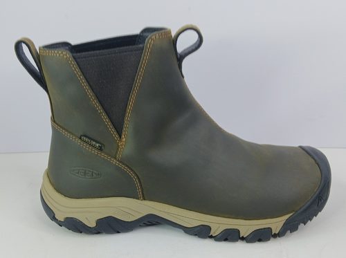 KEEN Women's Greta Chelsea 9.5 Mid Height Slip On Waterproof Hiking Olive Boots - Picture 4 of 13