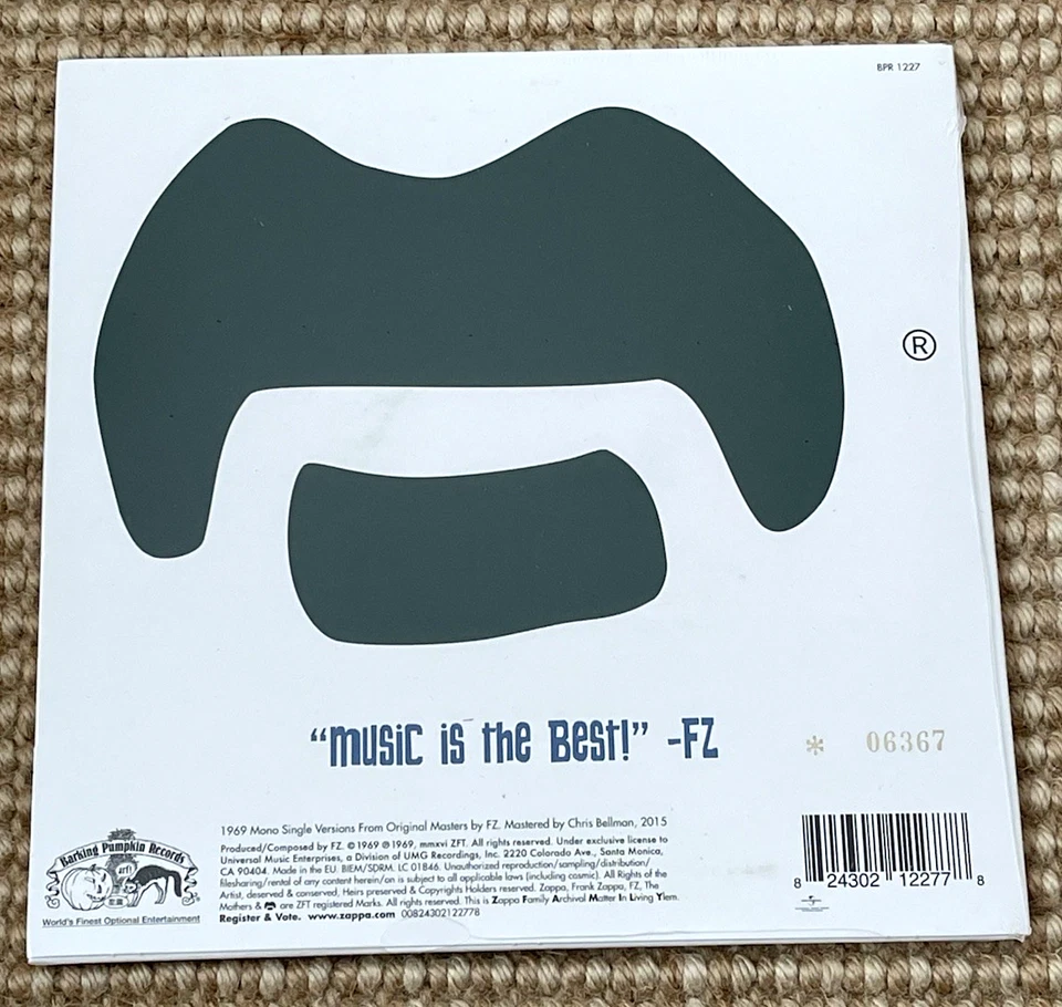 FRANK ZAPPA   my guitar  dog breath RSD 2016  GREEN VINYL  NUMBERED  MINT SEALED - Image 2 of 3