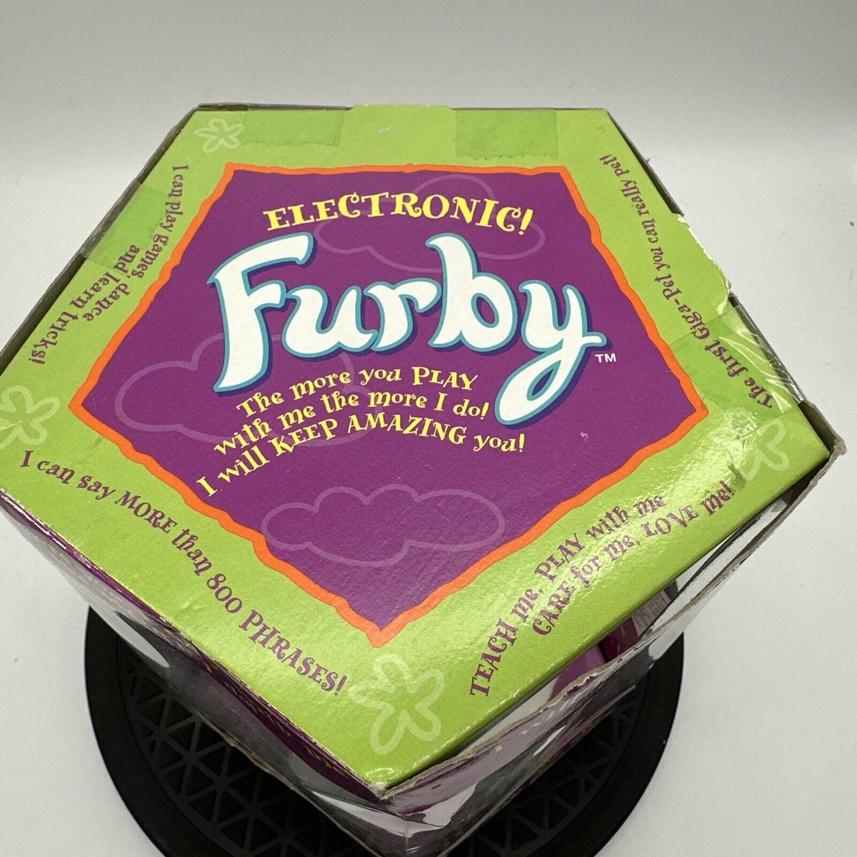 Furby Vintage 1998 Original First Edition White *Super Rare