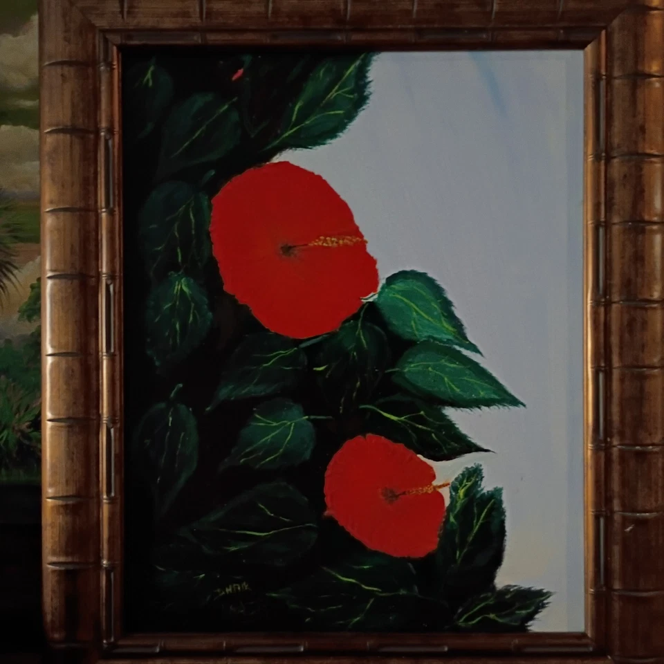 Alfred son 2nd Gen Roderick Hair and D Hair 16 x 20 framed double signature - Image 2 of 4