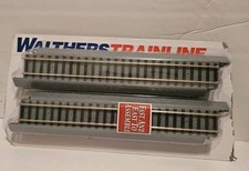 Walthers-Trainline Power-Loc Track(TM) - 9'' Straight Section pkg(4)