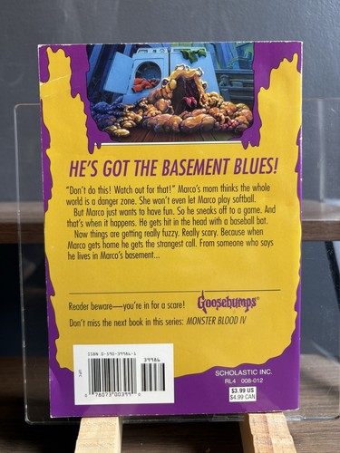 Gänsehaut I Live In Your Basement #61 Erstdruck R.L. Stine 1997 sehr guter Zustand+ / wie neu - Bild 2 von 6