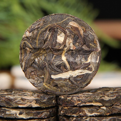 500g High-quality Yunnan Iceland Sweet Raw Tea Pu'er Tea Bulk Small Tea Cake - Picture 3 of 7