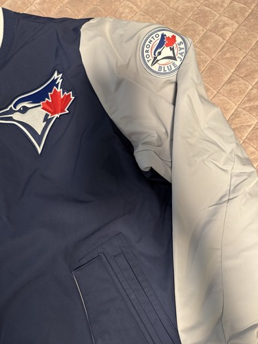 Nike Mens Toronto Blue Jays Authentic Collection Dugout Player Issued Jacket XXL - Picture 4 of 10