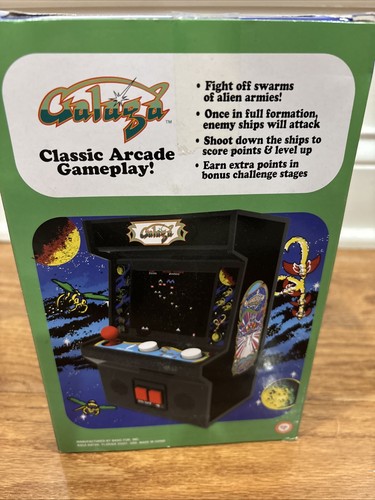Mini Arcade Classics Galaga Handheld Retro Cabinet Video Game - Picture 3 of 5