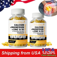 Calcium Magnesium Zinc with Vitamin D3 60/120 Tablets