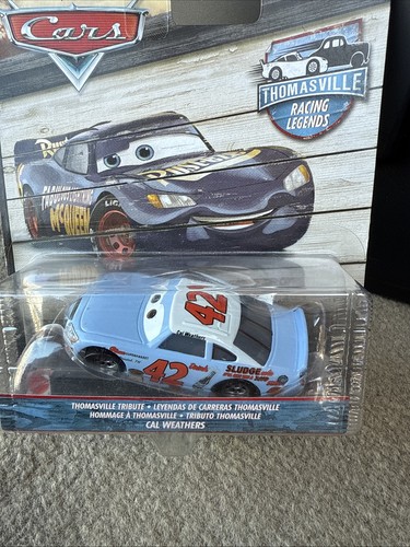 Coches Disney Pixar - Cal Weathers - Thomasville Racing Legends serie Mattel - Imagen 2 de 7
