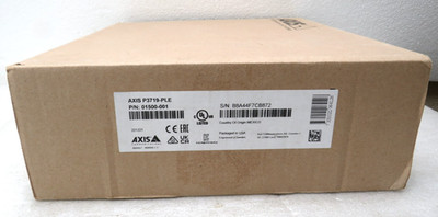 Axis P3719-PLE 15MP 4 Sensor 360 Degree Network Camera 01500-001 [CTD]