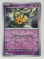 Pokémon TCG 2024 Sv:08 Surging Sparks Dedenne #087/191 Reverse Holo