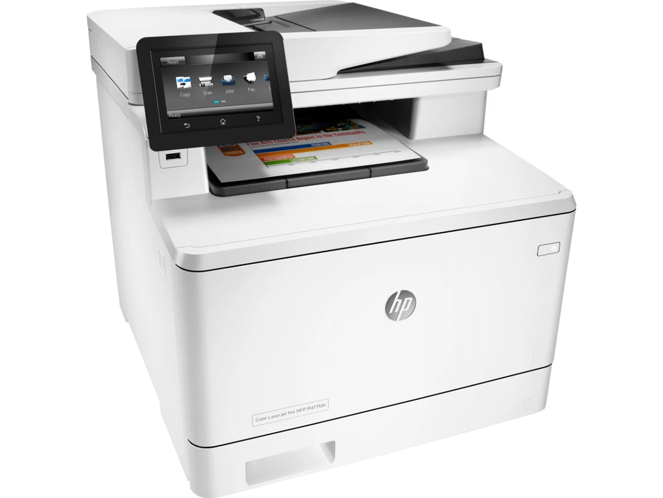 HP Color Laser Jet Pro MFP M477FDN All-In-One Color Laser Printer With TONER - Image 2 of 4