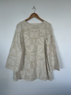Lucy Folk Cream Towel Dress Size S Great Condition RRP$600