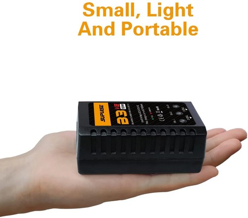 SUPULSE B3 V2 LiPo Battery Balance Charger 2S 3S 7.4V 11.1V for RC Models - Picture 4 of 6