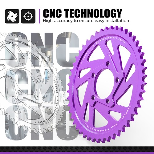 NICECNC Rear Sprocket 48T For Surron light bee X S L1E Fit Segway X160 X260 - Picture 4 of 10
