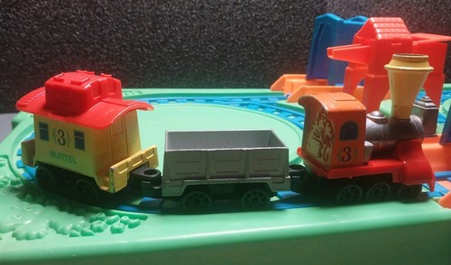 Juego completo de tren diecast para niños Mattel My First Wheels 1980 de colección - Imagen 9 de 11