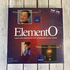 ElementO Learn the Elements and Understand your World Lewis Educational Game.