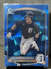 KEVIN MCGONIGLE 2025 BOWMAN CHROME DRAFT SAPPHIRE REFRACTOR