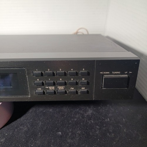 JVC AM FM Tuner FX-97BK Stereo Computer Controller LCD Multi Mode Display - Picture 4 of 10