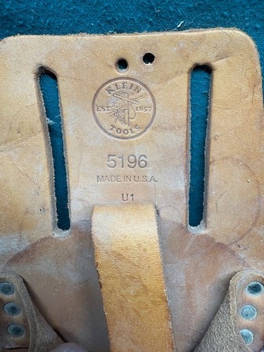 Klein Tools 5196 Leather Tape Measure Holder USA - Picture 2 of 5