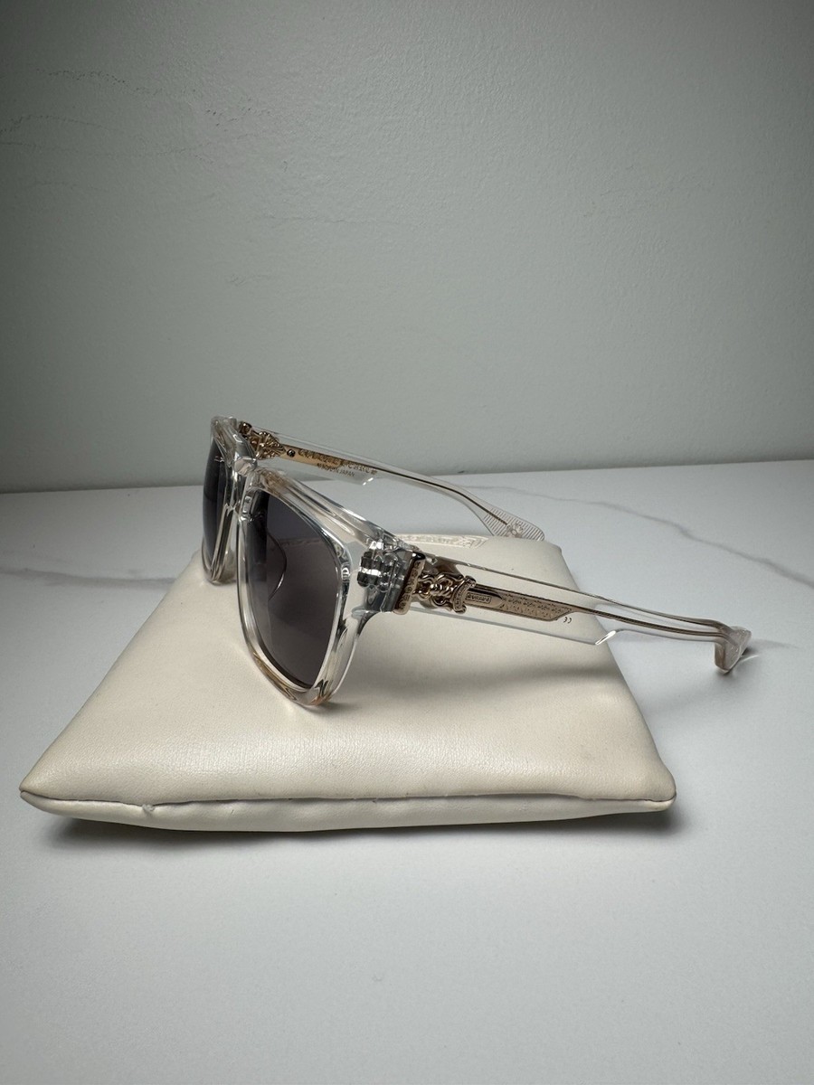 Chrome Hearts Crystal Box Officer Sunglasses | eBay