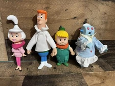 Vintage Applause The Jetsons Set Of 4 Plush Dolls Cartoon Network Hanna Barbera