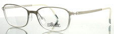 SILHOUETTE SPX1554 00 6054 Crystal Ivory Unisex Eyeglasses 52-18-135 B:33