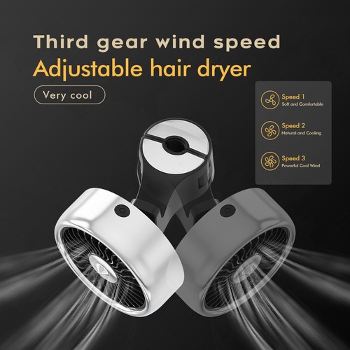 Car Fan 12V Cooling Fan For Backseat For Kids USB Powered Back Seat Fan OCIU - Picture 3 of 8