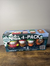 South Park Figures 4-Pack 2004 Mirage Comedy Central   Cartman Stan Kyle Kenny