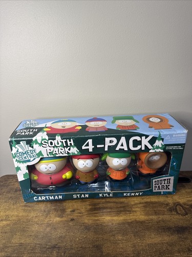 South Park Figuren 4er Pack 2004 Mirage Comedy Central - Cartman Stan Kyle Kenny - Bild 1 von 9
