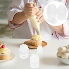  3 Stück Delicate Piping Converter Kunststoff DIY Kuchen Dekorieren Piping