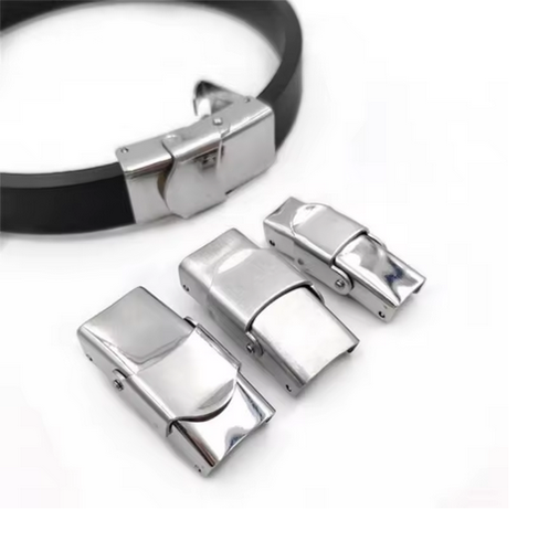 Hochwertige Armbandverschlüsse – 5mm, 10mm, 12mm | Für Lederarmbänder & DIY-Schm - Picture 13 of 16