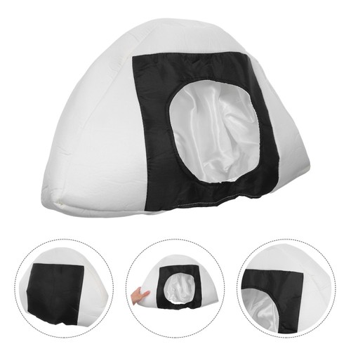 Novità Triangolo Copricapo Peluche Sushi Cosplay Copricapo Simulazione Palla di Riso - Foto 8 di 12