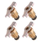 4 Pcs Easy Installation Compressor Valve Pneumatic Tube Connector